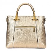 Women PU Barrel Shou...