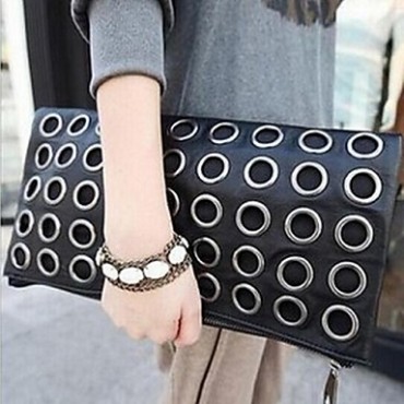 Women PU Envelope Sh...