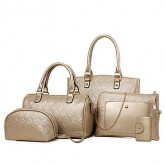 Women PU Shopper Sho...